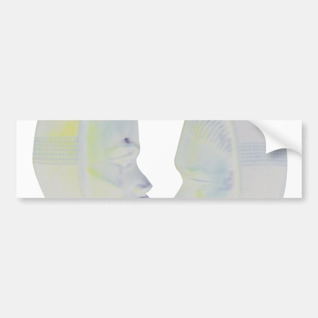 Adesivo Para Carro Impressão africano Hakuna Matata Design (Frente)