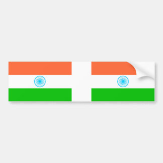 Adesivo Para Carro INDIA Carflag, sticker