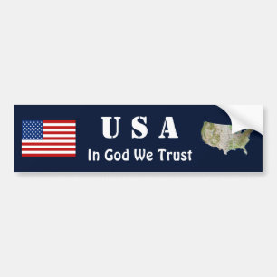 Adesivo Para Carro Indicador EUA + Bumper Sticker