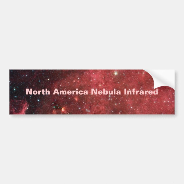 Adesivo Para Carro Infravermelho da Nebulosa América do Norte (Frente)