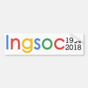 Adesivo Para Carro Ingsoc - censura 1984 de George Orwell Google