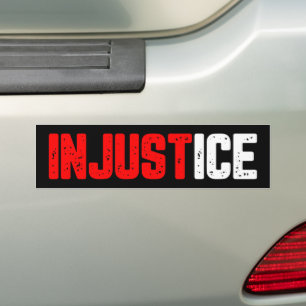 Adesivo Para Carro Injustiça ICE Fora Protesto anti-ICE