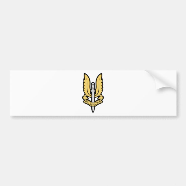 Adesivo Para Carro Insígnias do SAS (Frente)