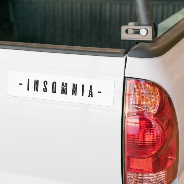 Adesivo Para Carro Insônia design (No caminhão)