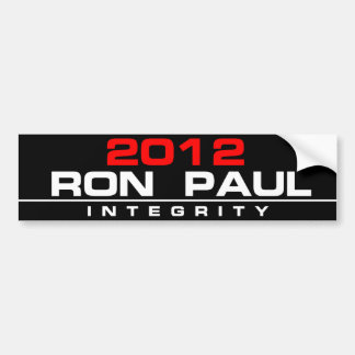 ADESIVO PARA CARRO INTEGRIDADE 2012 DE RON PAUL