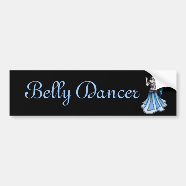 Adesivo Para Carro Inverno Belly Dancer Sticker (Frente)