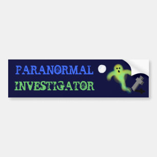 ADESIVO PARA CARRO INVESTIGADOR PARANORMAL