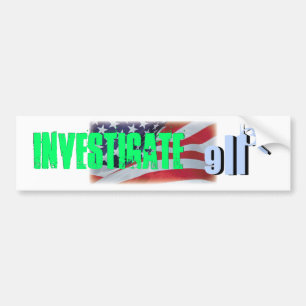 Adesivo Para Carro investigue 911