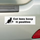 Adesivo Para Carro Íons do gato (On Car)