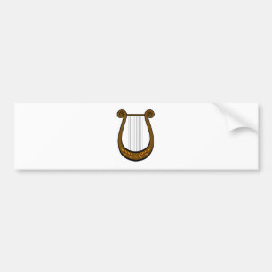 Adesivo Para Carro Irish Harp
