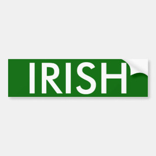ADESIVO PARA CARRO IRLANDÊS