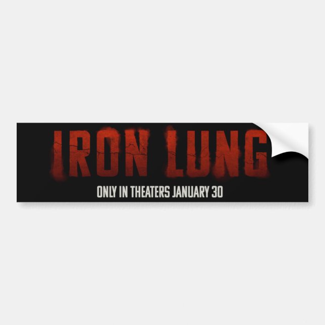 ADESIVO PARA CARRO IRON LUNG BUMPERSTICKER (Frente)