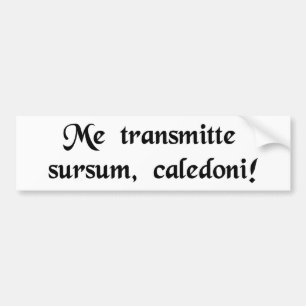Adesivo Para Carro Irradie-me acima, Scotty!