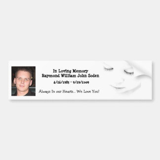 Adesivo Para Carro Irradie Soden.ipg, olhos, em memória Loving