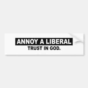 ADESIVO PARA CARRO IRRITE UMA CONFIANÇA LIBERAL NO DEUS