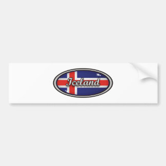 Adesivo Para Carro Islândia
