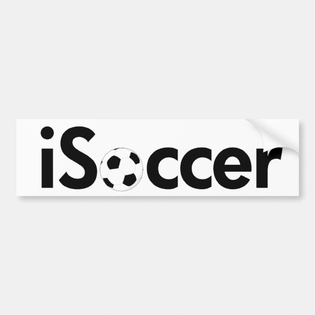 Adesivo Para Carro iSoccer (bola) (Frente)