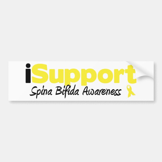 Adesivo Para Carro iSupport Spina Bifida (Frente)