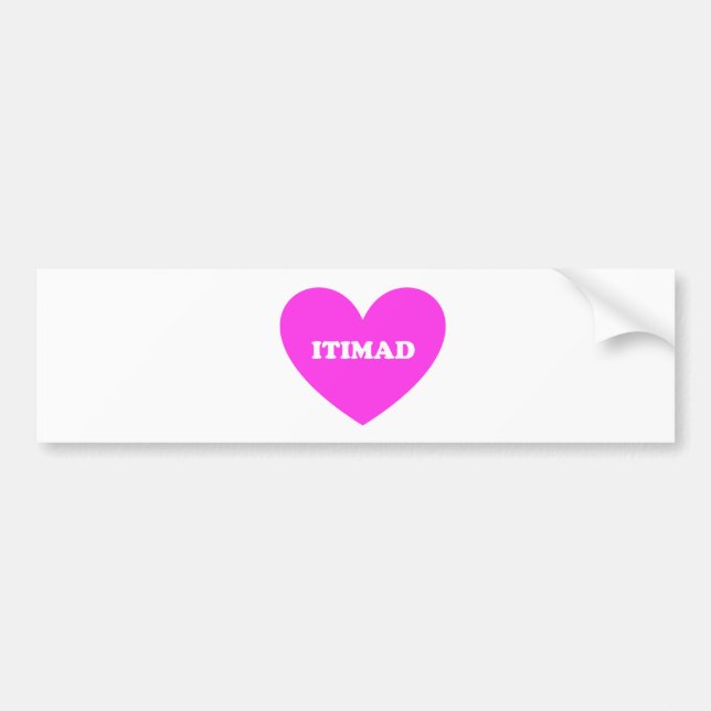 Adesivo Para Carro Itimad (Frente)