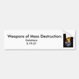 Adesivo Para Carro j0437381, armas de destruição maciça: , Galat