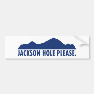 Adesivo Para Carro Jackson Hole Wyoming Por favor