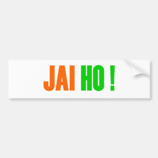 Adesivo Para Carro JAI HO! Autocolante no vidro traseiro