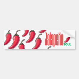 Adesivo Para Carro Jalapeño Soul Bumper Sticker
