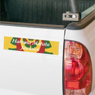 Adesivo Para Carro Jamaica famosa tem que personalizar o produto