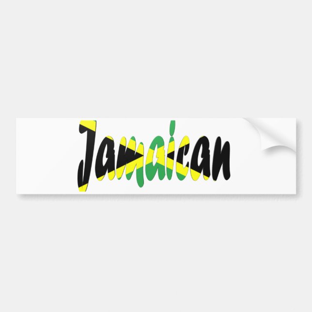 Adesivo Para Carro jamaicano (Frente)