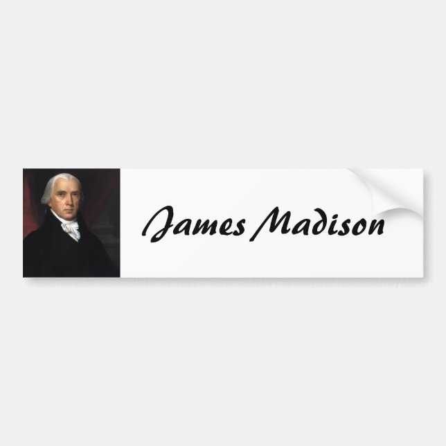 Adesivo Para Carro James Madison (Frente)