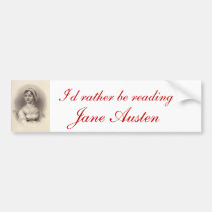 Adesivo Para Carro Jane Austen