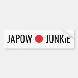 Adesivo Para Carro Japow junkie Sticker
