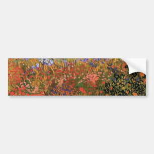 Adesivo Para Carro Jardim Flor, Vincent van Gogh.