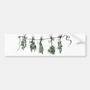 Adesivo Para Carro Jardim Herbário
