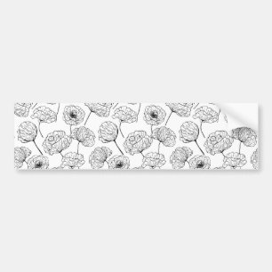 Adesivo Para Carro Jardim Poppy