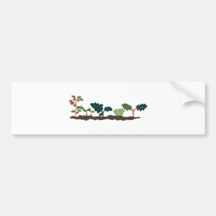 Adesivo Para Carro Jardim vegetal