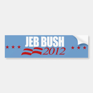 Adesivo Para Carro Jeb Bush para o presidente 1