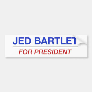 Adesivo Para Carro JED BARTLET para o autocolante no vidro traseiro
