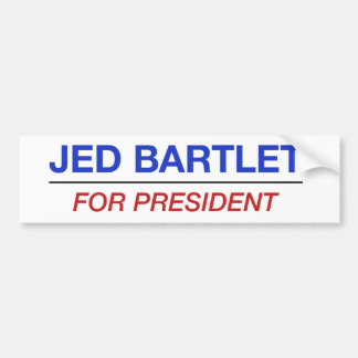Adesivo Para Carro JED BARTLET para o autocolante no vidro traseiro