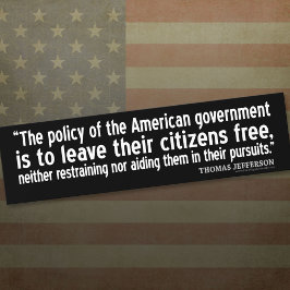 Adesivo Para Carro Jefferson Cote: A política do governo americano...