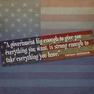 Adesivo Para Carro Jefferson: Cuidado com o Grande Governo