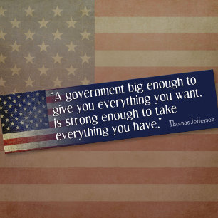 Adesivo Para Carro Jefferson: Cuidado com o Grande Governo