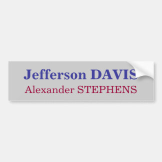 Adesivo Para Carro Jefferson Davis, STEPHENS de Alexander