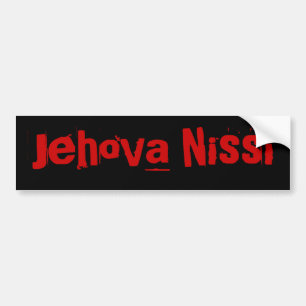 Adesivo Para Carro Jehova Nissi