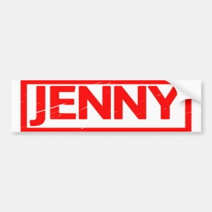 Adesivo Para Carro Jenny Stamp