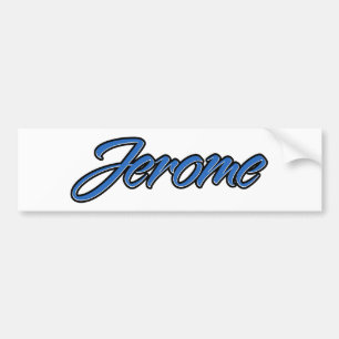 Adesivo Para Carro Jerome Nome Blue Aufkleber Sticker Autoaufkleber