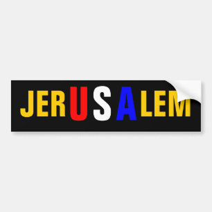ADESIVO PARA CARRO JERUSALEM