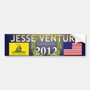 Adesivo Para Carro Jesse Ventura para o presidente 2012 - marinho,