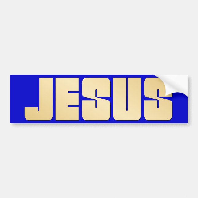 Adesivo Para Carro Jesus (Frente)