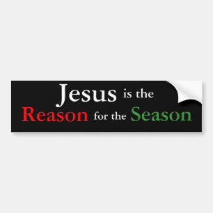 Adesivo Para Carro Jesus é a razão da temporada